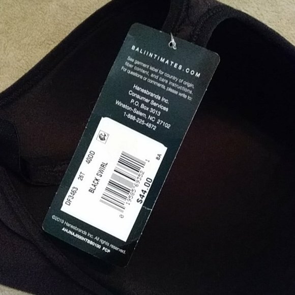 Bali Comfort Revolution Wire Free Bra 40DD NWT - Picture 10 of 10